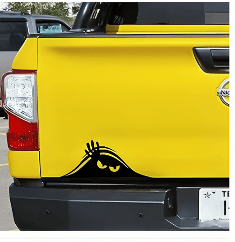 1Pc NEWEST Peeking Monster Car Sticker vinyl decal decorate sticker Waterproof Fashion Funny Car Styling Accessories - ValueBox