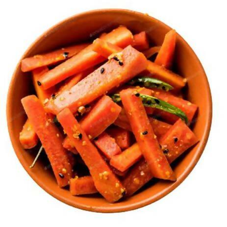 Carrot Pickle - Gajjar Achaar - 400 Grams - ValueBox