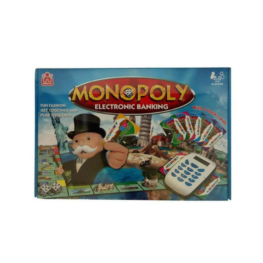 Monopoly Ultimate Electronic Banking Game with CreditCard - Multicolor - ValueBox