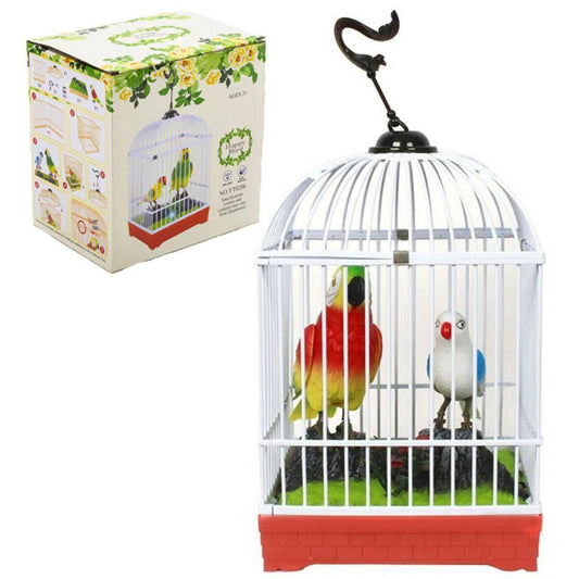 Happy Birds Cage Toy For Kids With Light & Sound Induction - ValueBox