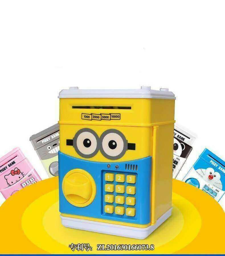 Minion Design Safety Box For Kids - Yellow - ValueBox
