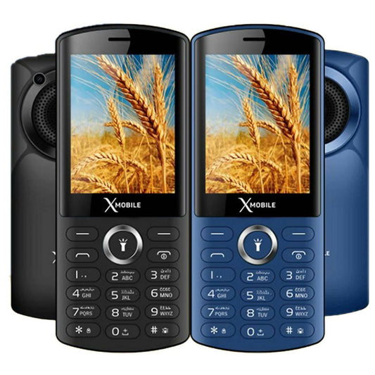 X7 300MAH BATTERY MEGA PHONE SPEAKER POWER LED LIGHT 2.8 LCD DISPLAY PTA APPROVED - Any Color - ValueBox
