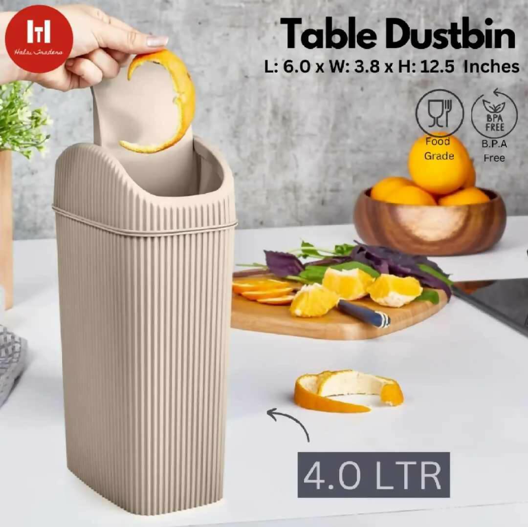 Deco Table Dustbin 4ltr - ValueBox