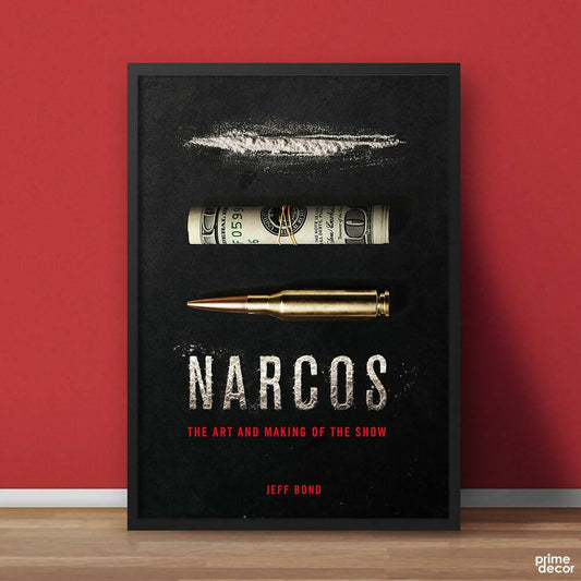 Netflix Narcos Cash & Bullet | Movies Poster Wall Art