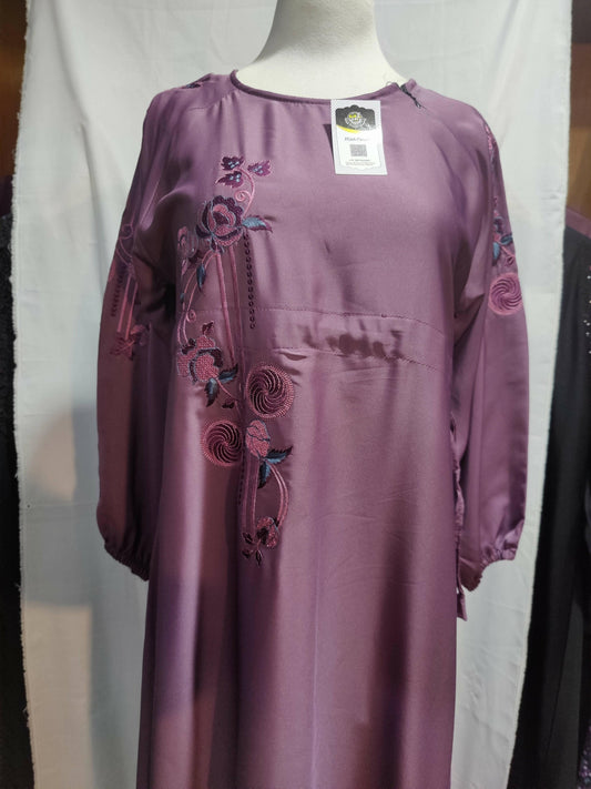 purple bliss abaya