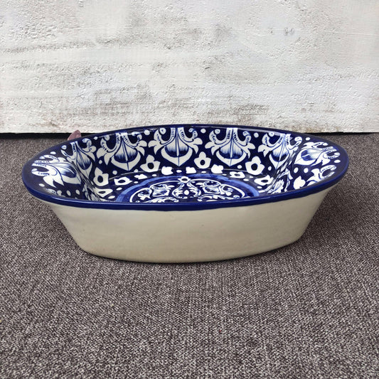 Blue Celico New Small Oval Dish - ValueBox