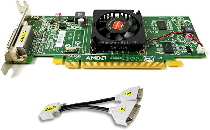 AMD RADEON HD 5450 6350 GRAPHICS CARD 512 Mb free Dvi connector