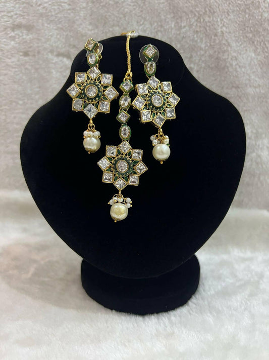 Indian Bindiya Earrings