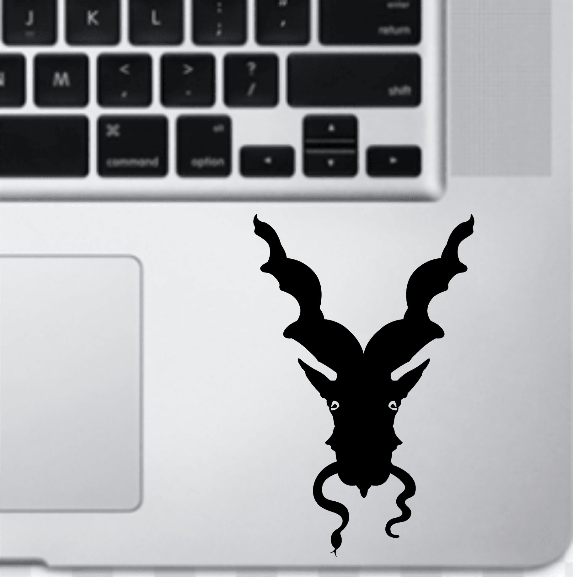 Markhor Design 2 Vinyl Decal Laptop Sticker, Markhoor Laptop Stickers for Boys and Girls, Bike Stickers, Car Bumper Stickers by Sticker Studio - ValueBox