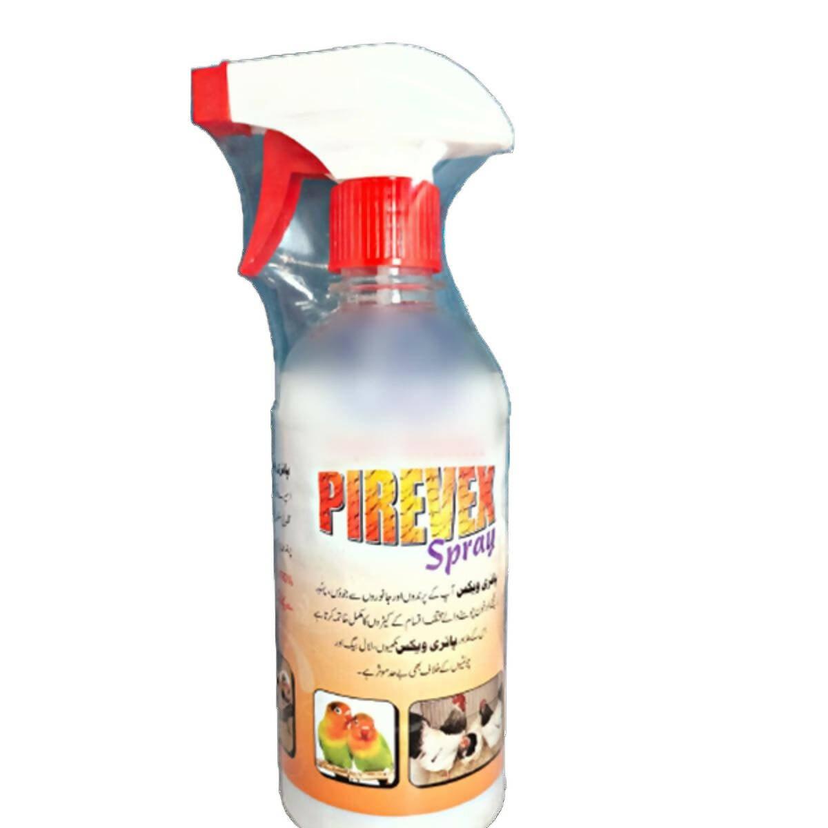 Pirevex Spray -Anti Lice - For Birds - Animals - With Spray - For Parrots Finches & Poultry Chicken - ValueBox