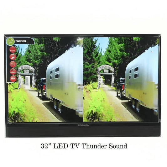 NOBEL LED TV 32 Inch - ME7 FHD - Built-In Massive Sound Bar - 1 Year Brand Warranty