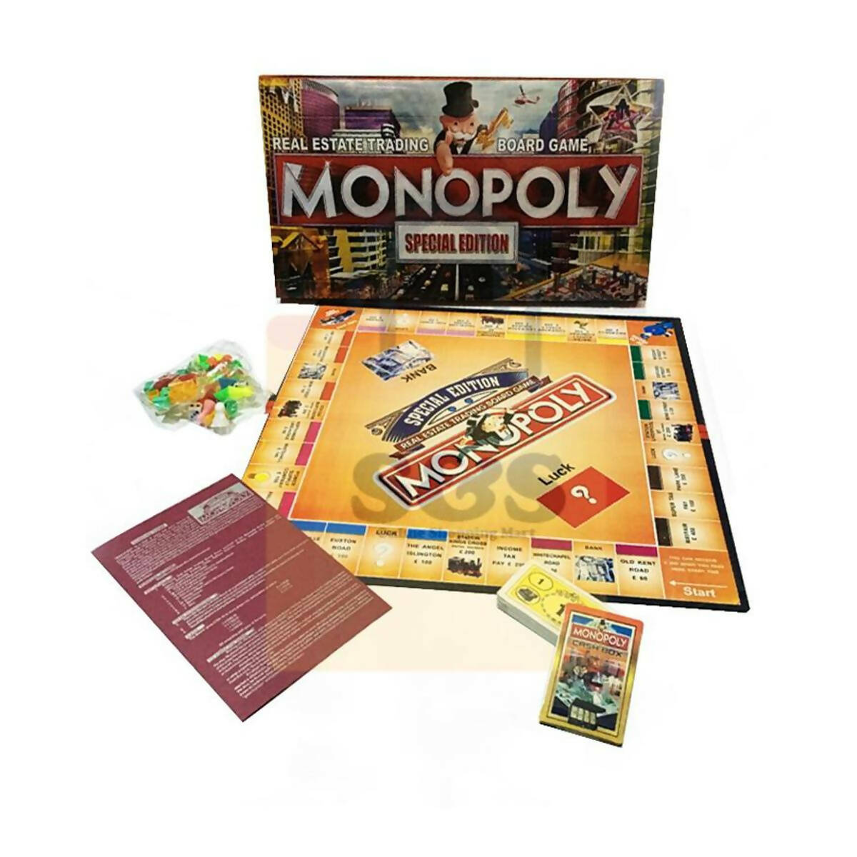 Monopoly Real Estate Trading Game Special Edition