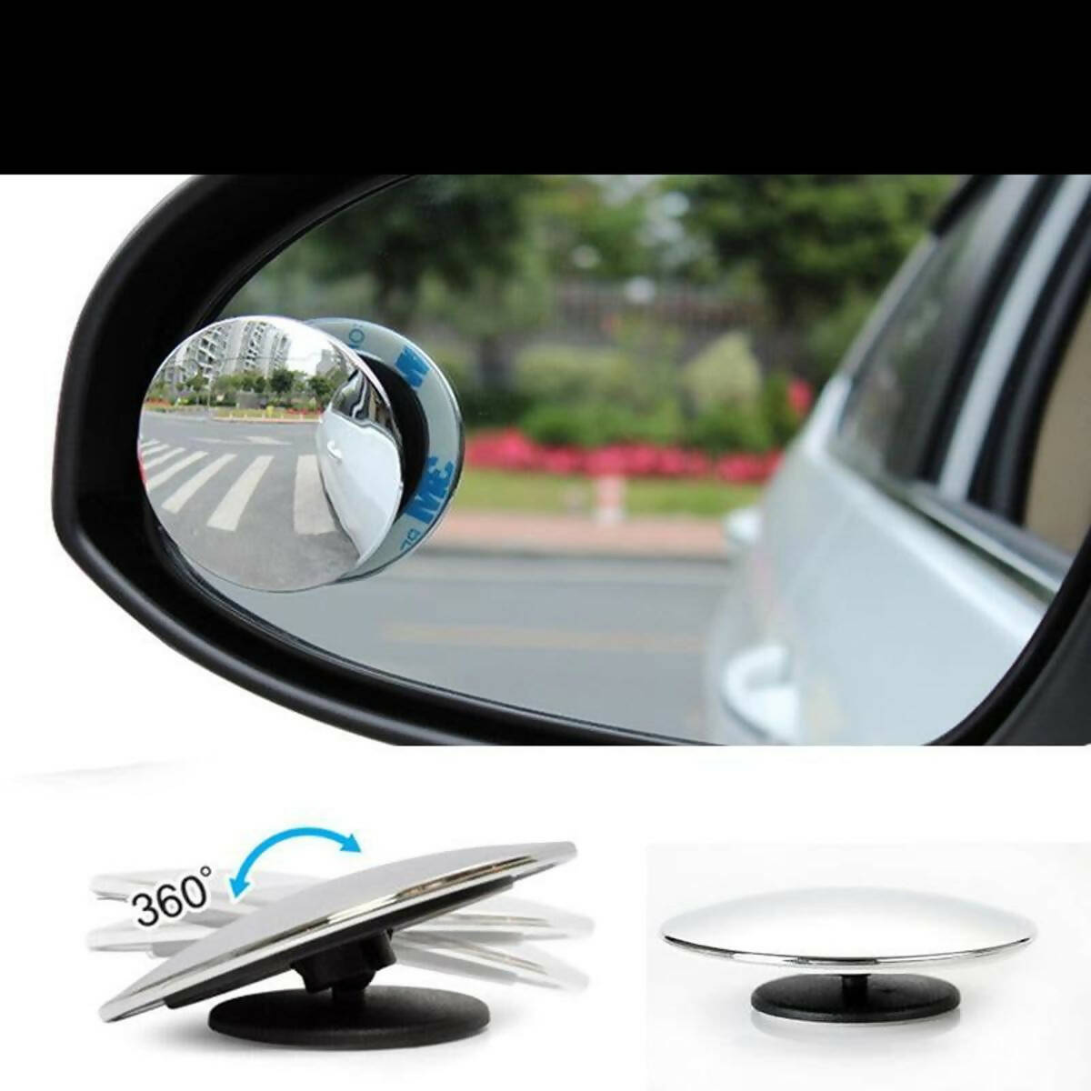 Universal Concave Mirror 360 Degree For Side Mirrors