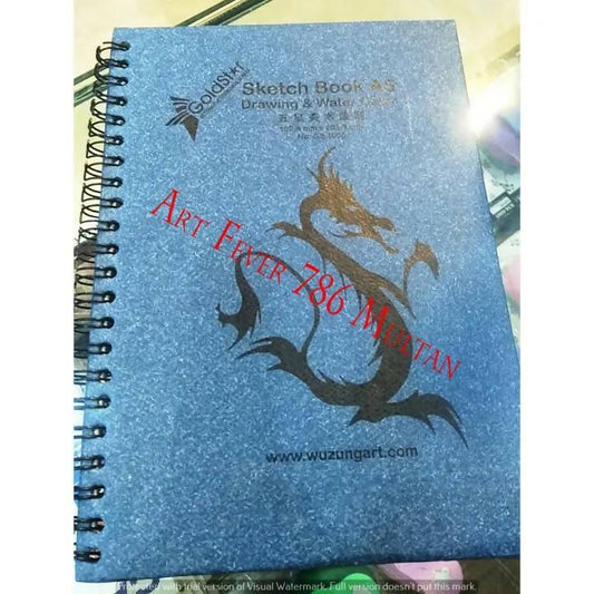 Drawing And Water Color Sketch Book A5 , 300 G Paper For Poster Color , oil color , acrylic color , water color - ValueBox