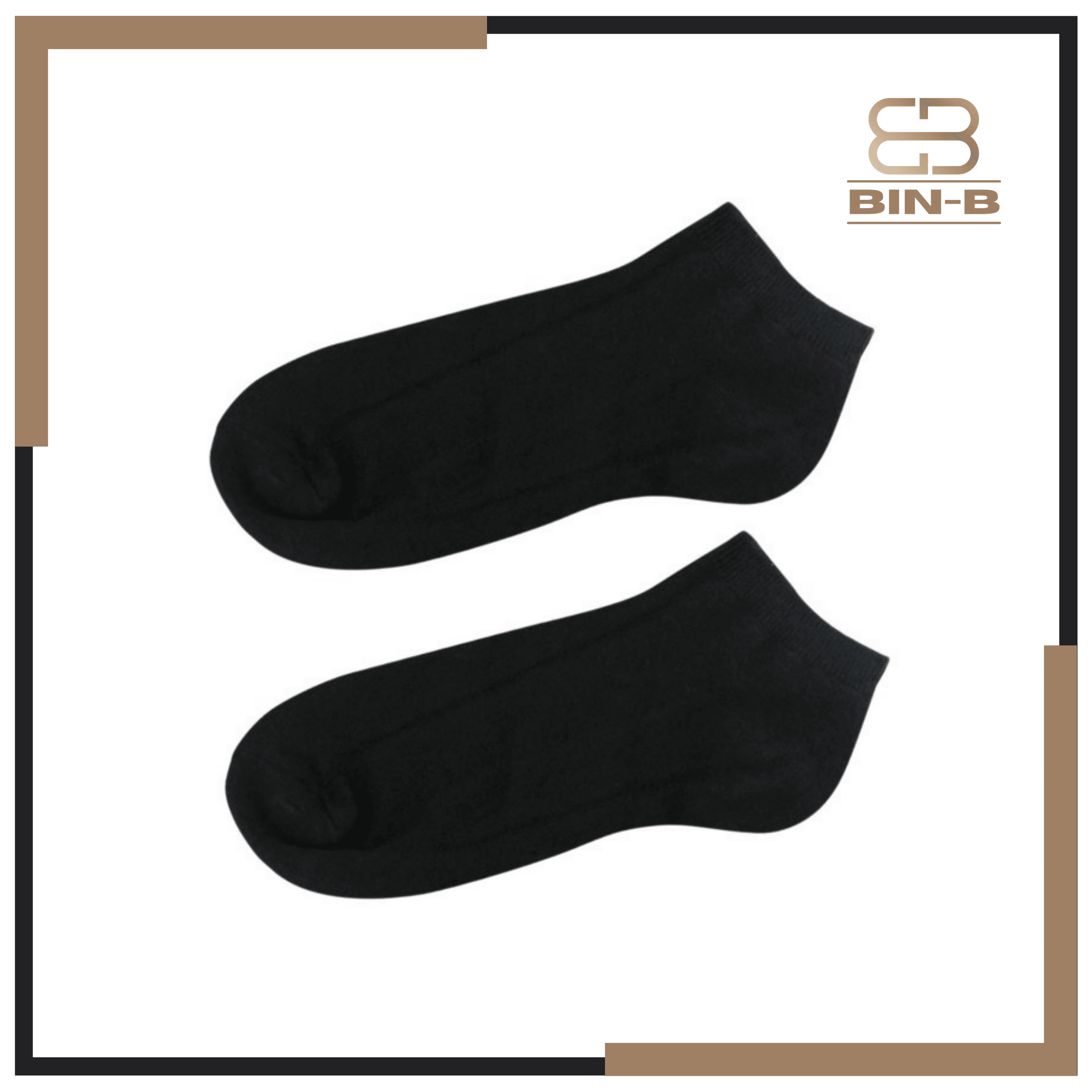 Pack of 4 Pairs Cotton ankle socks for Unisex - ValueBox