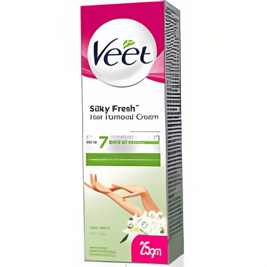 Veet Silky Fresh Hair Removal Cream for Dry Skin with Shea Butter and Lily Fragrance 25gm