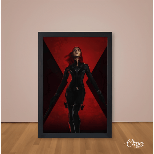 New Style Painting Black Widow Movie Poster | Movies Poster Wall Art - ValueBox