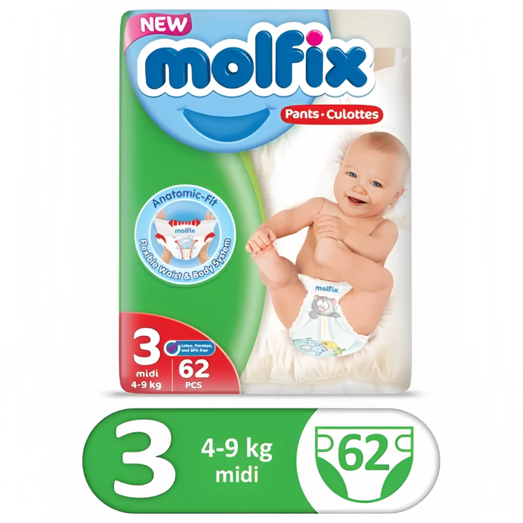 Molfix 3D No.3 Baby Pants 1x31 (P)