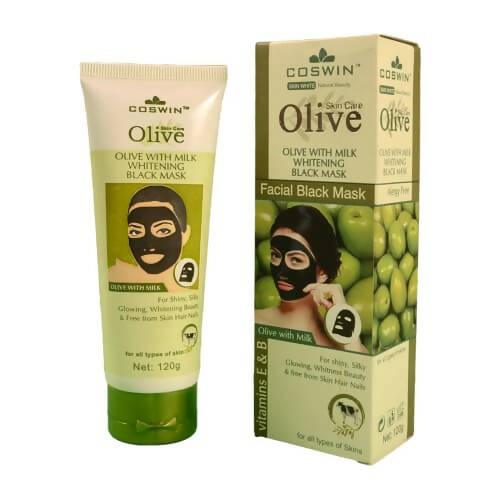 Olive With Milk Whitening Facial Black Charcoal Mask - ValueBox