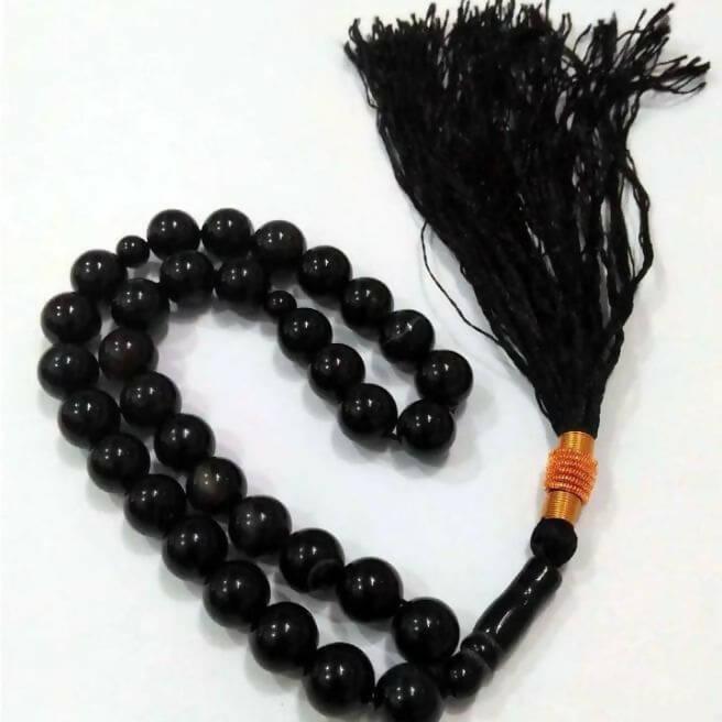 Black marble 33 beads rosary tasbeeh - ValueBox