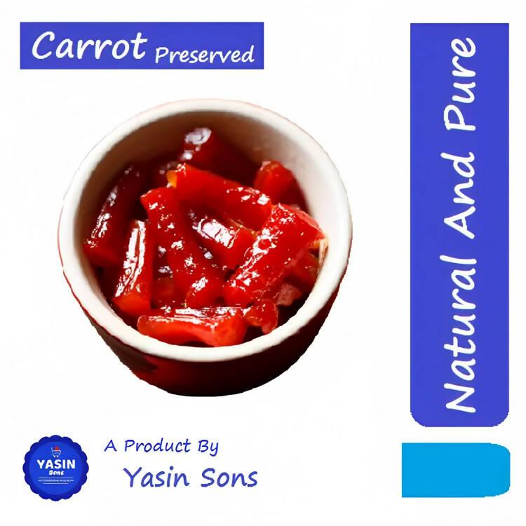Carrot Preserved | Gajar ka Murabba | 500 Gram Jar - ValueBox
