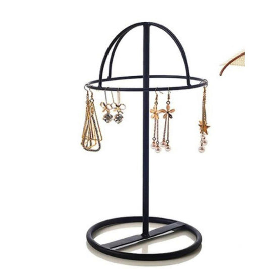 Wrought Iron Hat Display Stand Household Hat Rack Display Stand Earrings - ValueBox