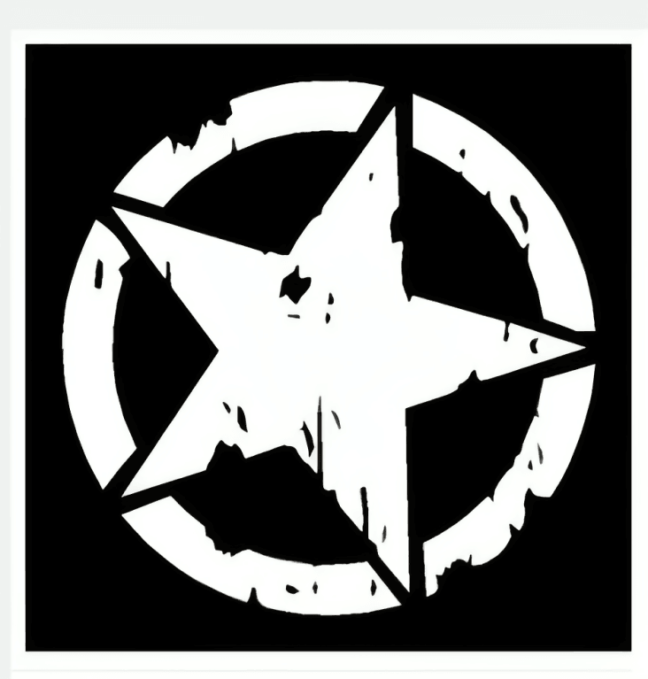 1Pcs Broken Five-Pointed star Car Stickers Cool Funny Creative Decoration For Helmet Fuel Tank Cap Auto Tuning Styling Vinyls Broken Five-Pointed star Car Stickers Cool Funny Creative Decoration For Helmet Fuel Tank Cap Auto Tuning Styling Vinyls - ValueBox