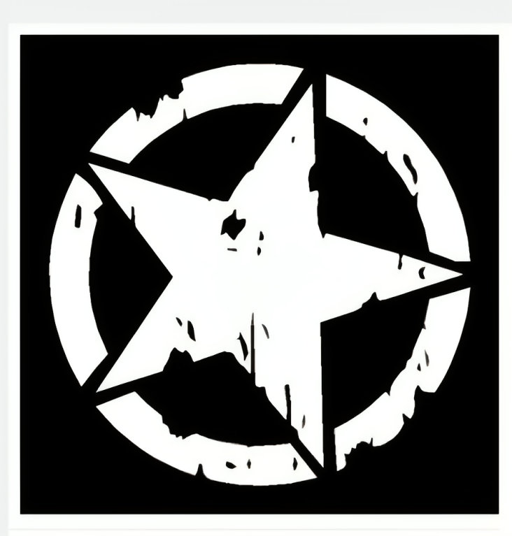 1Pcs Broken Five-Pointed star Car Stickers Cool Funny Creative Decoration For Helmet Fuel Tank Cap Auto Tuning Styling Vinyls Broken Five-Pointed star Car Stickers Cool Funny Creative Decoration For Helmet Fuel Tank Cap Auto Tuning Styling Vinyls