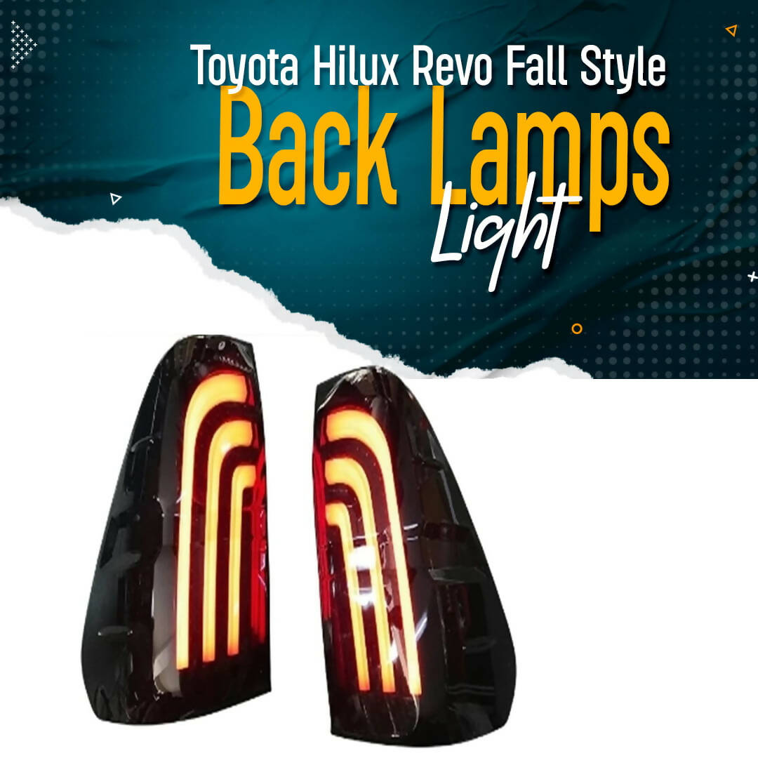Toyota Hilux Revo Fall Style Back Lamps Light - Model 2016-2021
