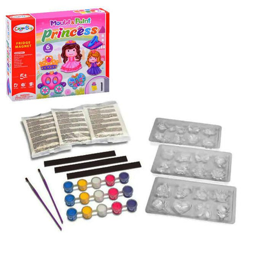 Mould & Paint Princess Magnet - Craft Kit