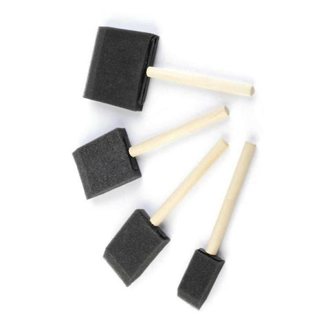 Foam Brushes - Set of 4 pcs - ValueBox