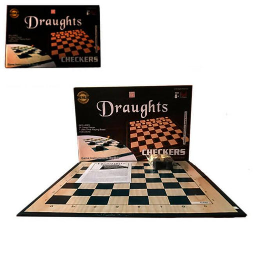 Chess & Draughts 2 in 1 Board Game - Multi Color