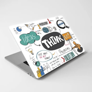 Creative Thoughts Quotes Laptop Skin Motivational Laptop Skin Vinyl Sticker Decal, 12 13 13.3 14 15 15.4 15.6 Inch Laptop Skin Sticker Cover Art Decal Protector Fits All Laptops - ValueBox