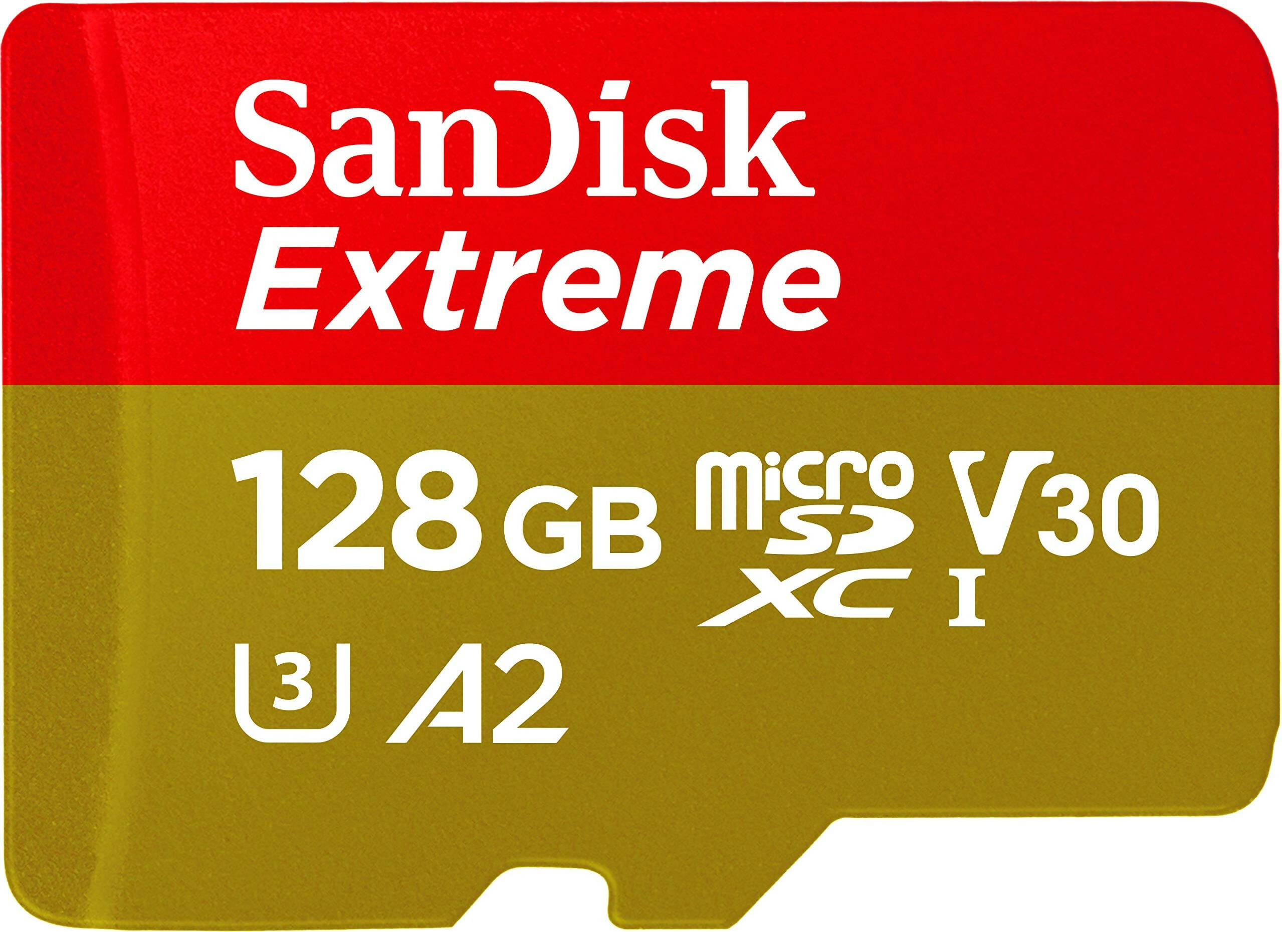SanDisk Extreme microSDXC UHS-I Card - 128GB