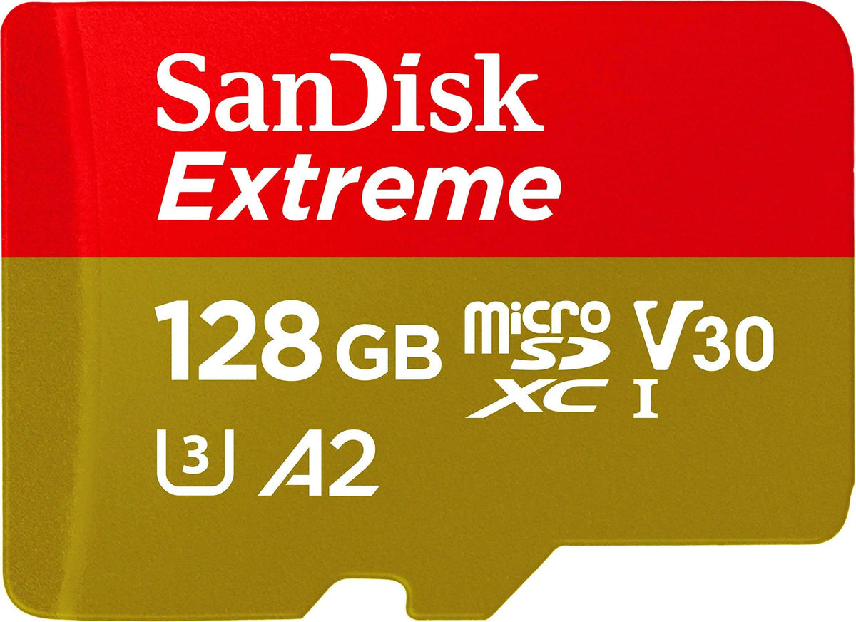 SanDisk Extreme microSDXC UHS-I Card - 128GB - ValueBox