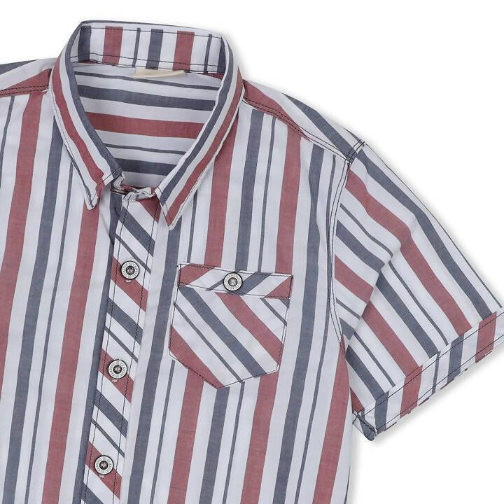 Striped Casual Shirt - ValueBox