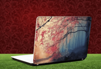 Nature Tree Beautiful Tree Laptop Skin Vinyl Sticker Decal, 12 13 13.3 14 15 15.4 15.6 Inch Laptop Skin Sticker Cover Art Decal Protector Fits All Laptops - ValueBox