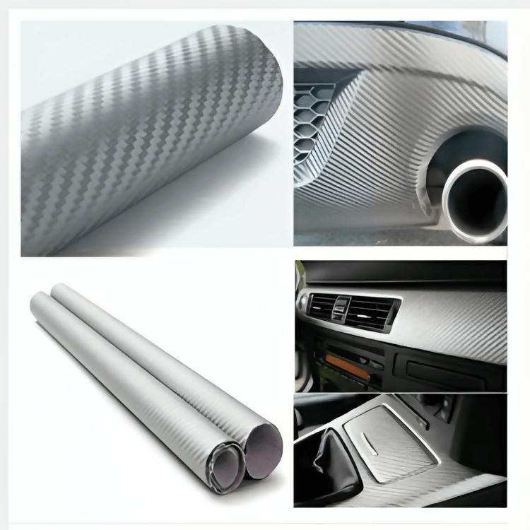 30cmx120cm 3D Carbon Fiber Vinyl Car Wrap Sheet Roll Film Car stickers and Decals Motorcycle Car Styling Accessories Automobiles - ValueBox