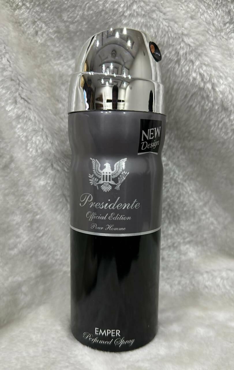 President Official Edition For Men Emper Perfumed Spray - ValueBox