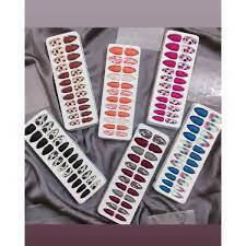 Artificial Color Full Nails Set-24 Psc| Branded Nails | Nail Art For Girls Ladies and Women