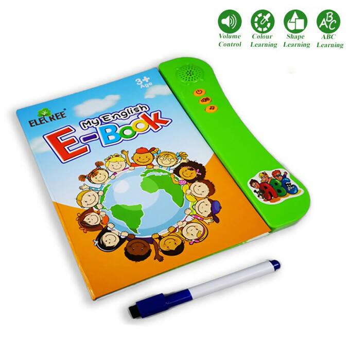 English Reading Electronic Learning E-Book - Early Education Activity Books with Sound & Music - ValueBox
