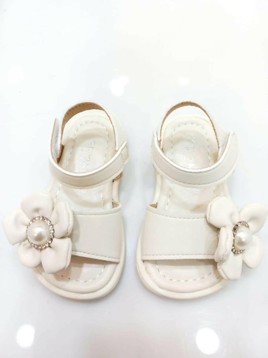 Children Princess Shoes Moccasins New Flower Baby Toddler Shoes Children Single Shoes Summer Girls Open-toe Sandals - ValueBox