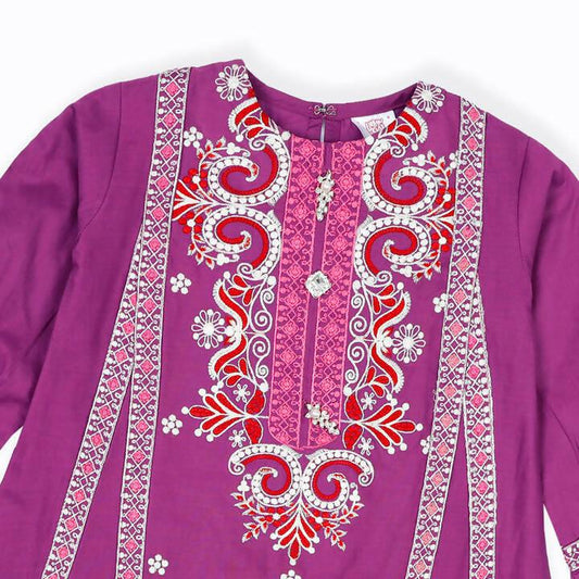 Purple Girl Kurti - ValueBox