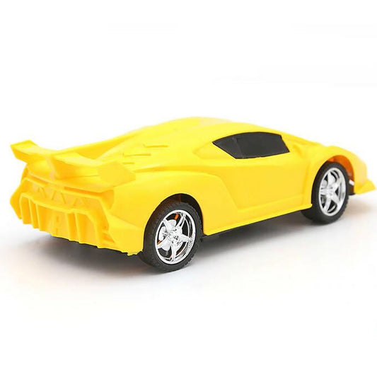 Remote Control 2 Channel Famous Sport Car Radio Control - Assorted Designs - Yellow - ValueBox