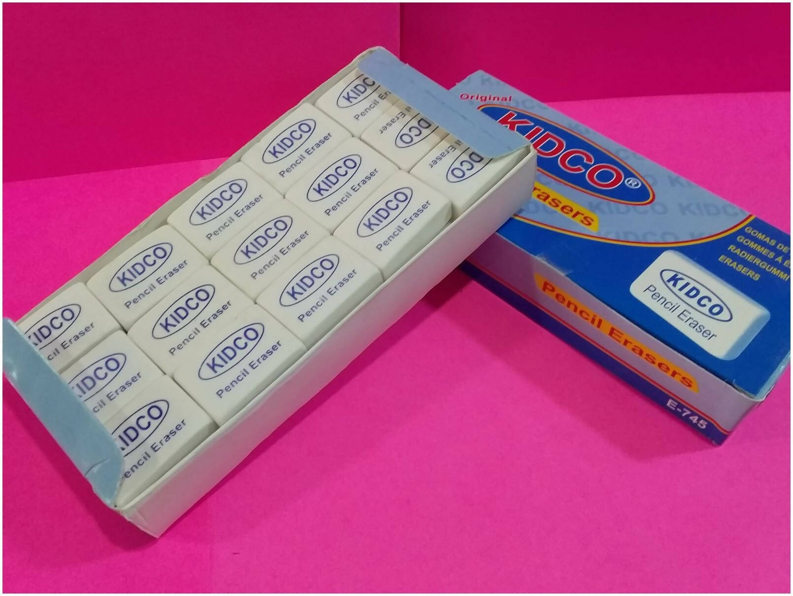 Kidco Pencil Eraser K-745 Packing 45 pcs