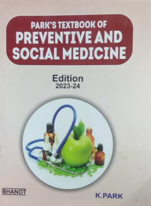 Park’s Textbook Of Preventive And Social Medicine Edition 2023-2024 k Park Banarsidas Bhanot NEW BOOKS N BOOKS