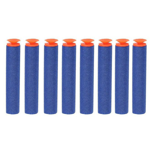 Blue Refill Soft Stick-On Nerf Bulet Darts Pack - 100 pcs