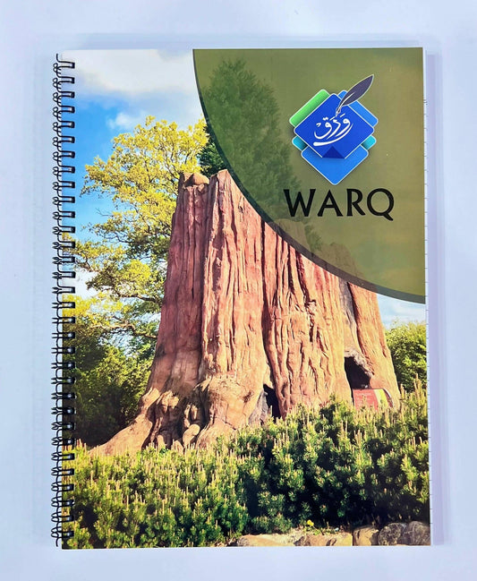 WARQ SPIRAL NOTEBOOK A4 SIZE IMPORTED PAPER ( GENERAL SHERMAN TREE ) - ValueBox