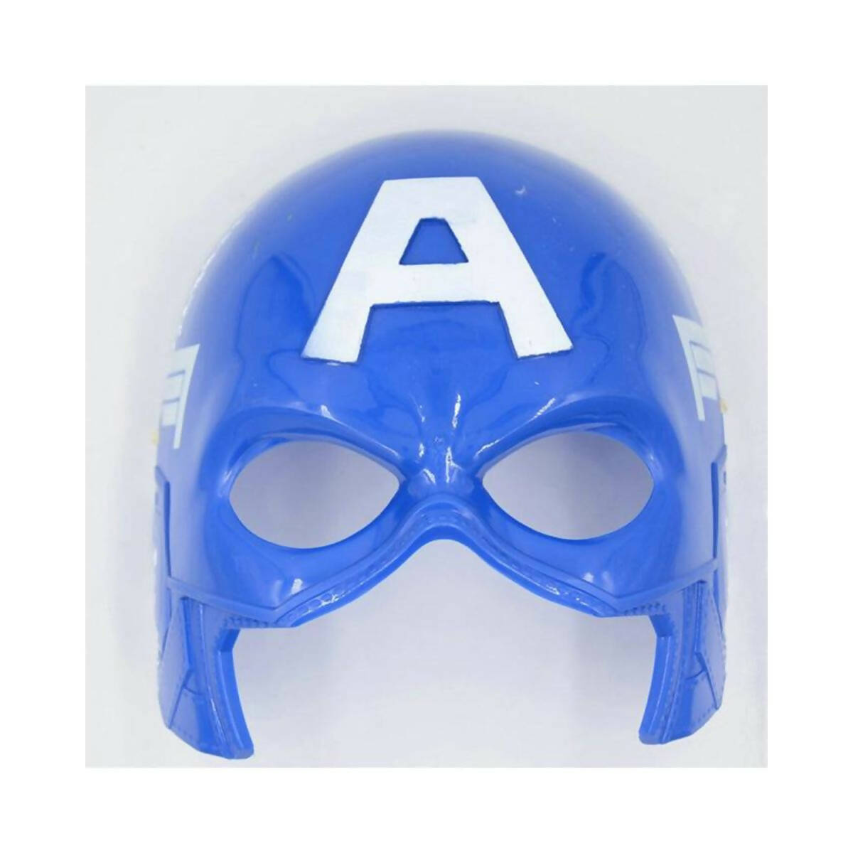 Captain America - Plastic Mask For Kids - Blue