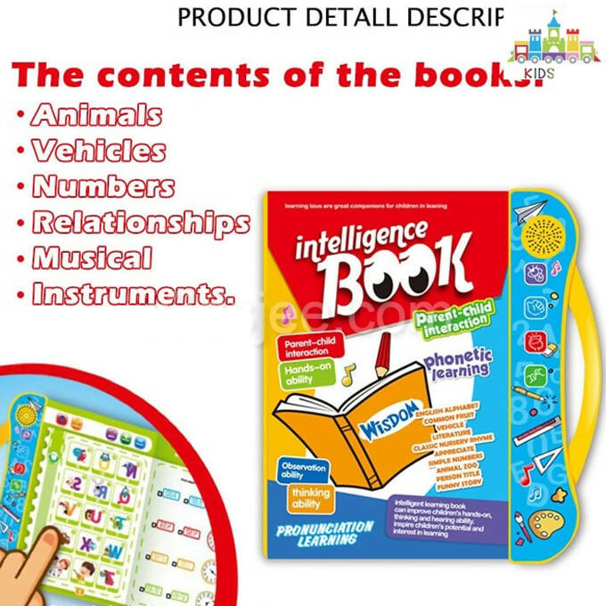 Study Book Intellectual Learning For Kids – Phonetic Learning